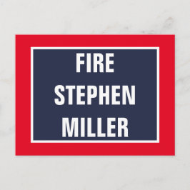 Fire Stephen Miller White House Advisor Postkarte