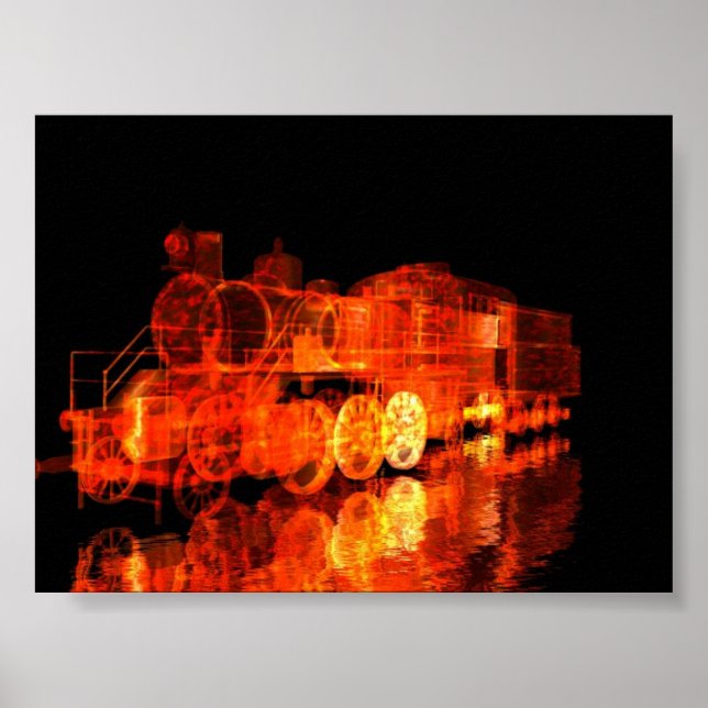 Fire Train Poster (Vorne)