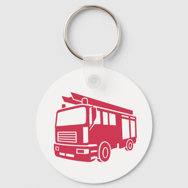 Fire Truck Schlüsselanhänger (Vorderseite)