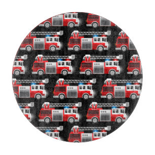 Fire Truck Schneidebrett
