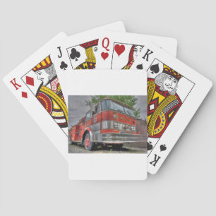 Fire Truck Spielkarten