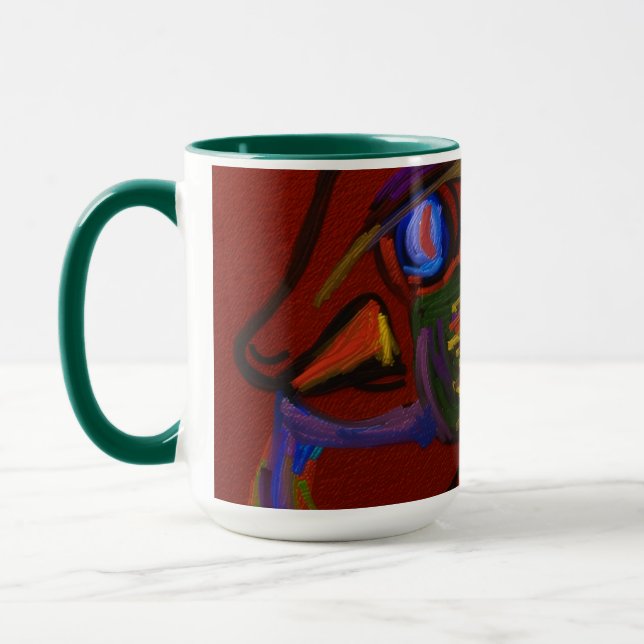 Fire Warrior Combo Mug Tasse (Links)