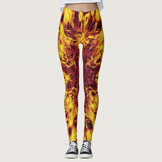 FireBall #1 Leggings (Vorderseite)