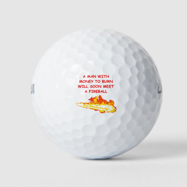 FIREBALL GOLFBALL (Vorderseite)