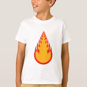 Fireball-Grafik: Feuerball: Flammen T-Shirt