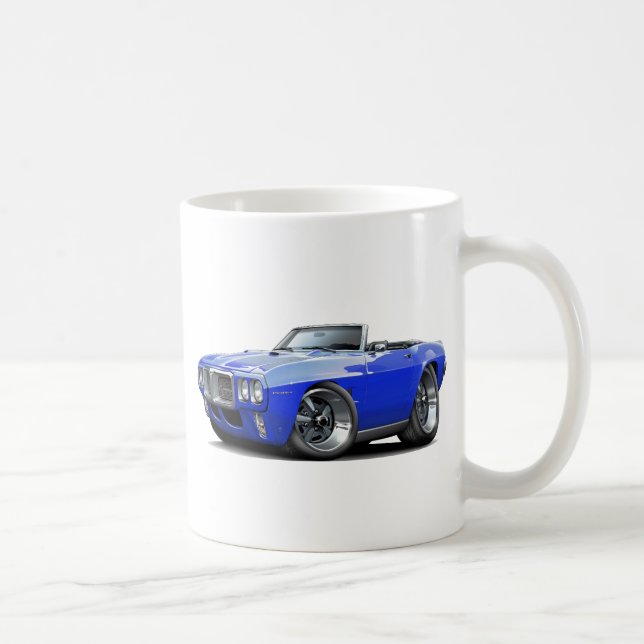 Firebird blaues Kabriolett 1969 Tasse (Rechts)
