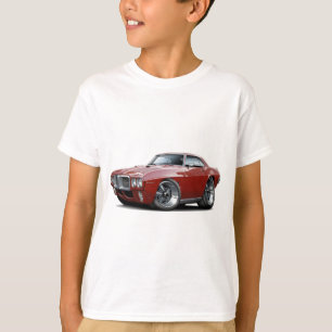Firebird kastanienbraunes Auto 1969 T-Shirt