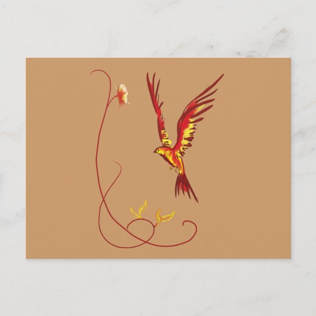 Firebird (Little Phoenix) Postkarte (Vorderseite)