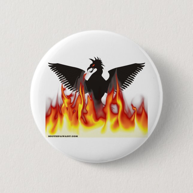 FireBird/Phoenix Button (Vorderseite)