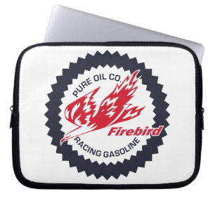 Firebird Racing Benzin vintage Schild Reproduktion Laptopschutzhülle