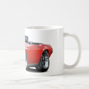Firebird rotes Kabriolett 1969 Kaffeetasse