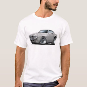 Firebird silbernes Auto 1969 T-Shirt