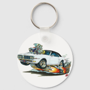 Firebird Weiß-Schwarze Spitze 1967-68 Schlüsselanhänger