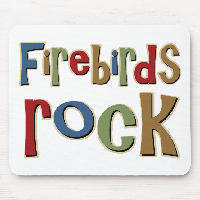 Firebirds Felsen Mousepad (Vorne)