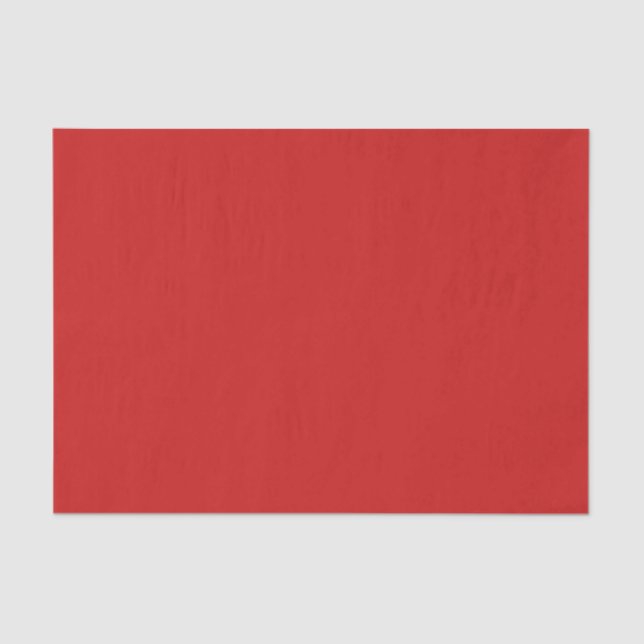 Firebrick Red Solid Color Seidenpapier (Vorderseite)