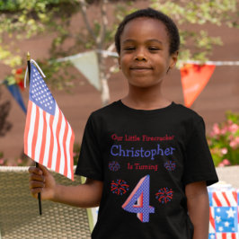 Firecracker 4. Geburtstags-T - Shirt
