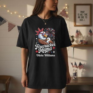 Firecracker Mama 4. Juli Matching Family T-Shirt