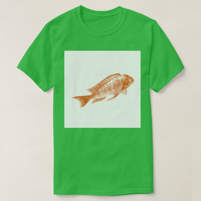 Firecracker tropheus cichlid T-Shirt (Design vorne)