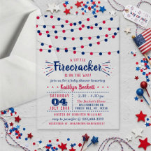 Firecracker unterwegs! Babydusche am 4. Juli