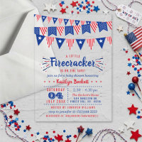 Firecracker unterwegs! Babydusche am 4. Juli