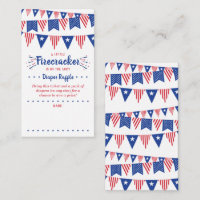 Firecracker unterwegs! Babydusche am 4. Juli