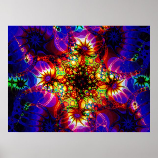 Fired Synapse of the Holographic Mind Poster (Vorne)