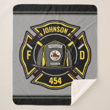 Firefighter ADD NAME Fire Department Rescue Team