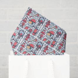 Firefighter Decoupage Seidenpapier