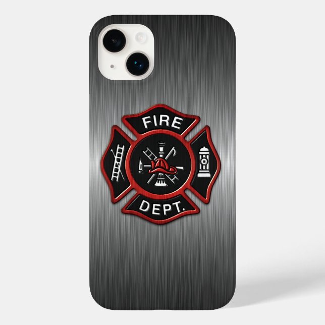 Firefighter Deluxe Case-Mate iPhone Hülle (Rückseite)