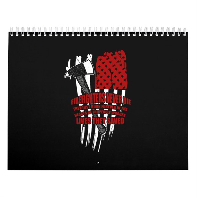 FIREFIGHTER DIE SIE NIE EINFACH GEBOREN IN DER KALENDER (Titelbild)