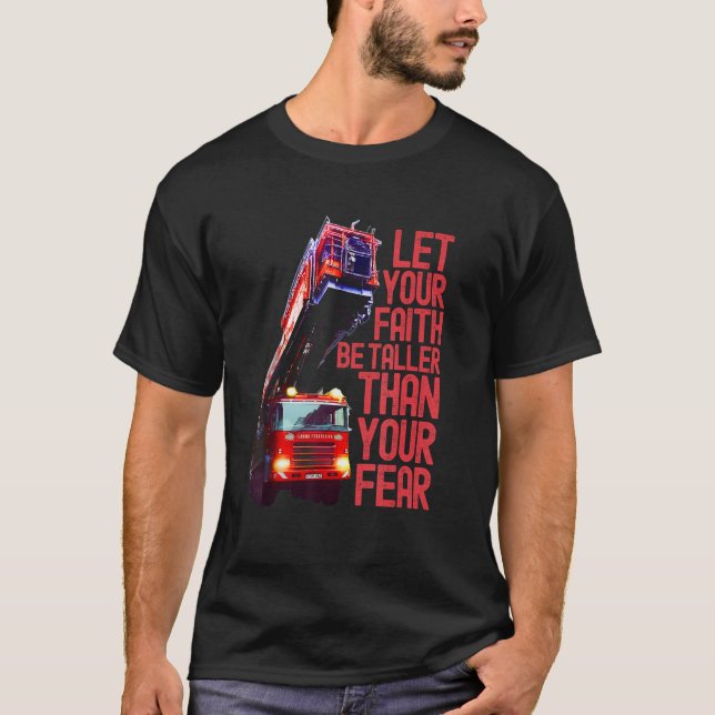 Firefighter Fire Engine Truck Fire Academy Graduat T-Shirt (Vorderseite)