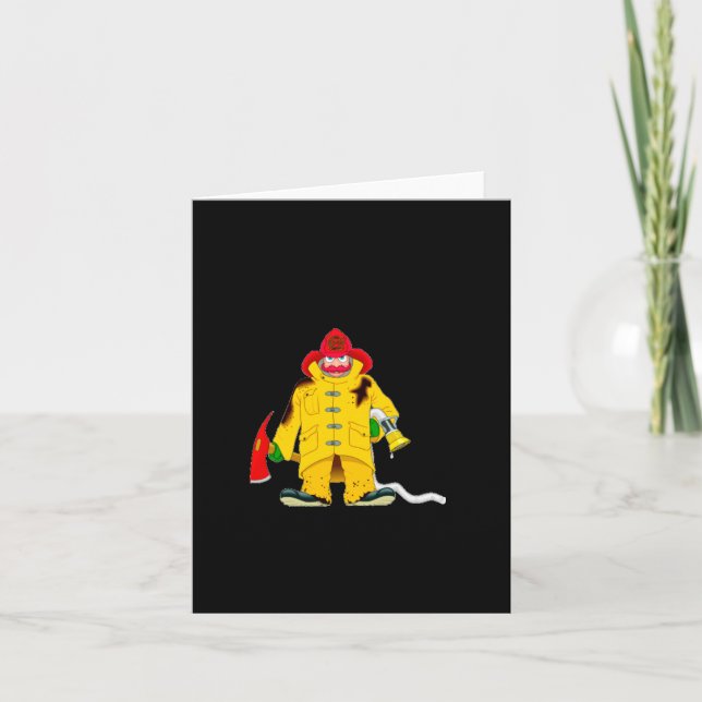 Firefighter Smoke Alarms Dont Save Lives  Karte (Vorderseite)