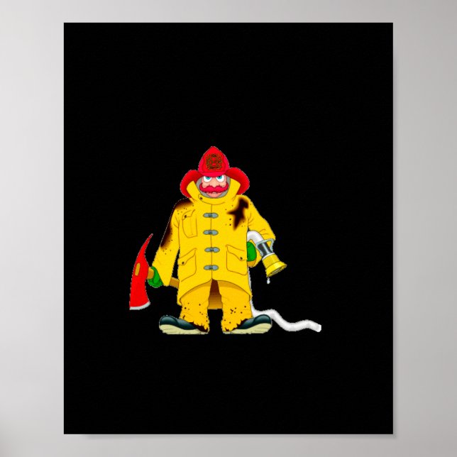 Firefighter Smoke Alarms Dont Save Lives  Poster (Vorne)