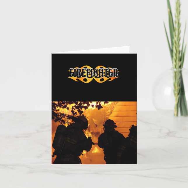 Firefighter Team Karte (Vorderseite)