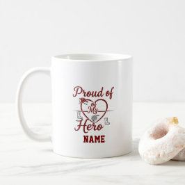 Firefighter Wife Custom Name Mug Kaffeetasse