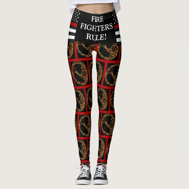 FIREFIGHTERS LEGGINGS (Vorderseite)