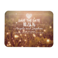 Fireflies Nature Whimsical Save the Date