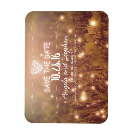 Fireflies Nature Whimsical Save the Date Magnet