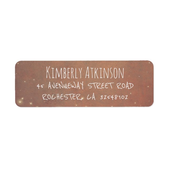 Fireflies Rustic Vintage Wedding (Vorne)