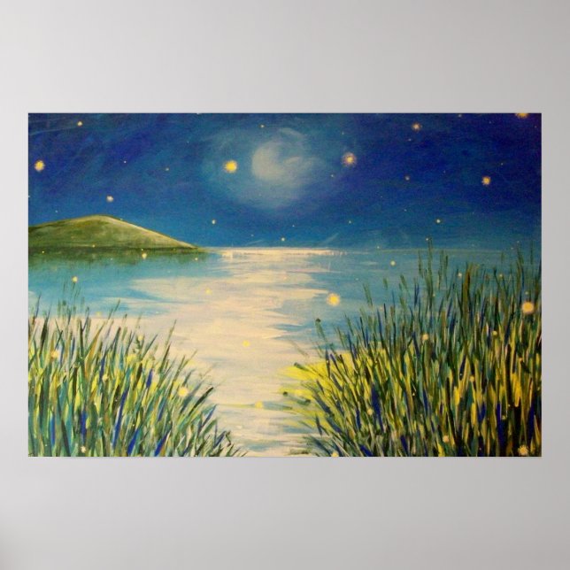 FireFly Breeze Poster Print (Vorne)