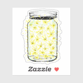 Firefly Frenzy Aufkleber