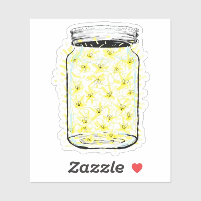 Firefly Frenzy Aufkleber (Blatt)