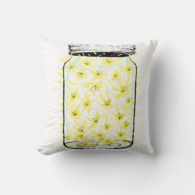 Firefly Frenzy Kissen (Vorderseite)