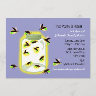 Firefly Frolic Party Einladung