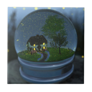 Firefly Globe Decorative Tile Fliese