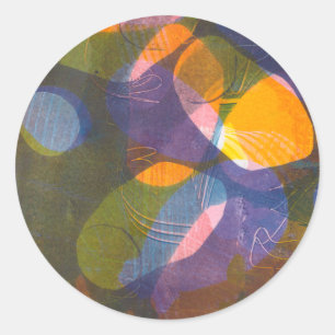 Firefly I Runder Aufkleber