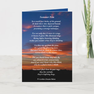 Firefly / Lighting BugFun Karte