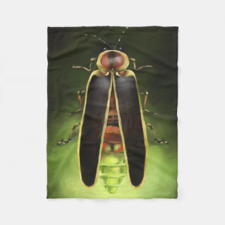 Firefly Lightning Bug - Indiana Staat Bug Fleecedecke