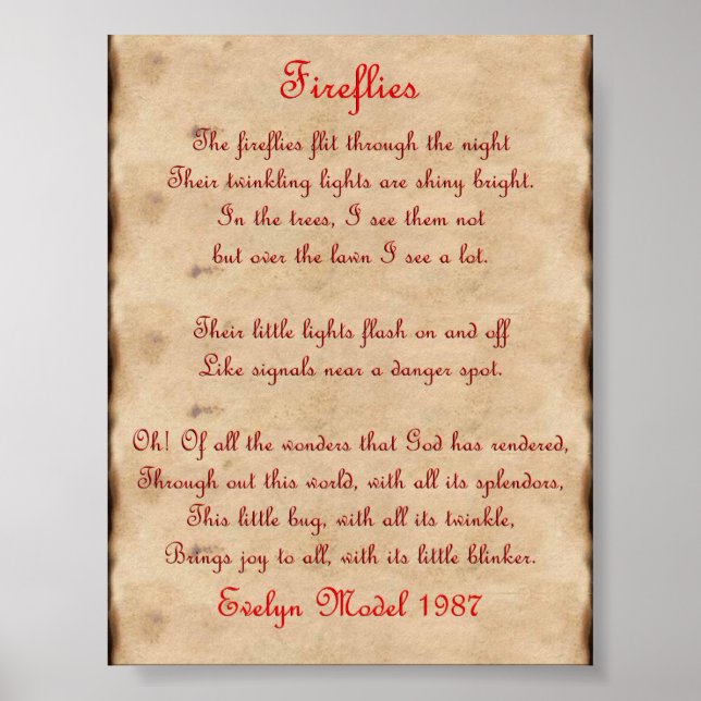 Firefly Poster (Vorne)