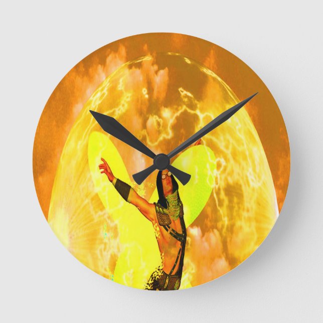 Firefly Runde Wanduhr (Vorderseite)